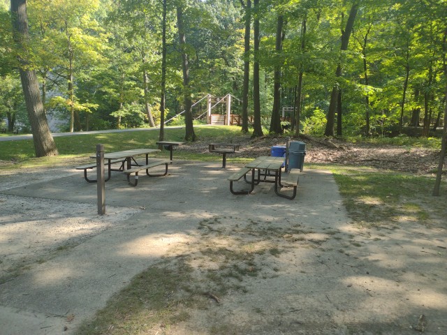 Welsh woods picnic area