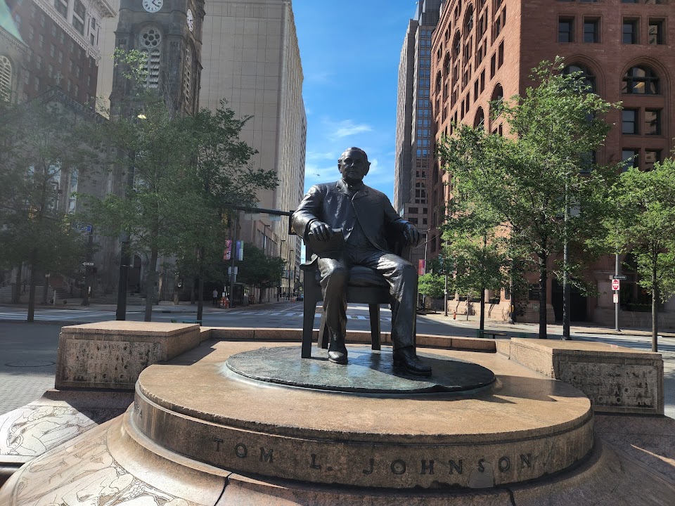 Tom L. Johnson Statue