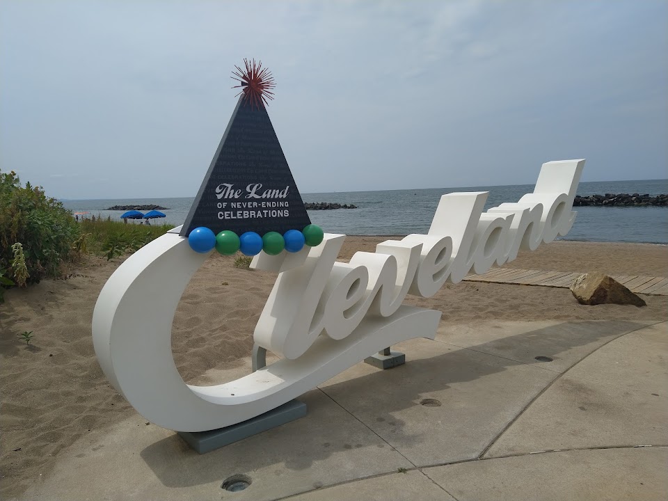 Cleveland Script Sign - Euclid Beach Park